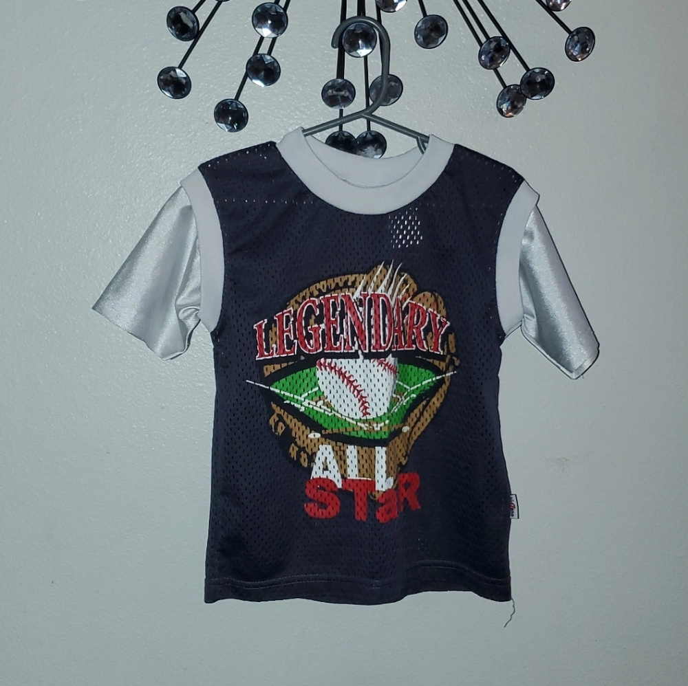 Kids Zone Baseball Jersey | Legendary All Star | size 5